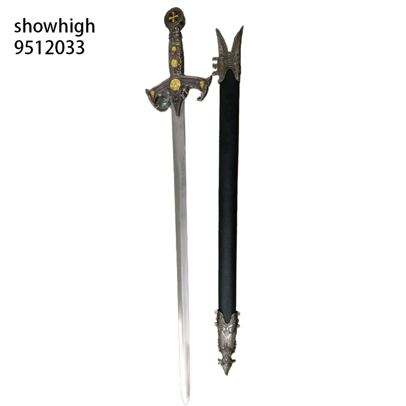 Decorative crusader knight  swords  9512033
