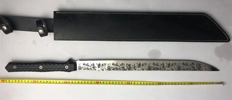 70cm long stainless steel knife sword  95096