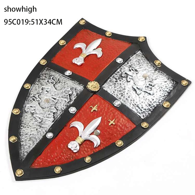 pu foam medieval shield toy 95C019