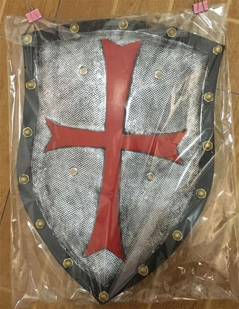 pu foam medieval crusader  shield toy 95C020