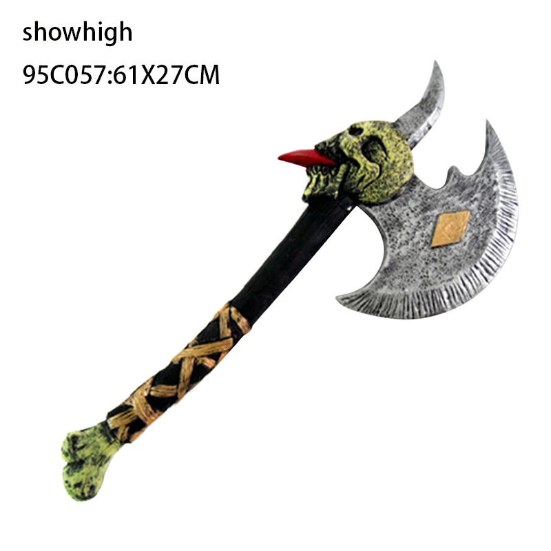 pu foam skull axe 95C057