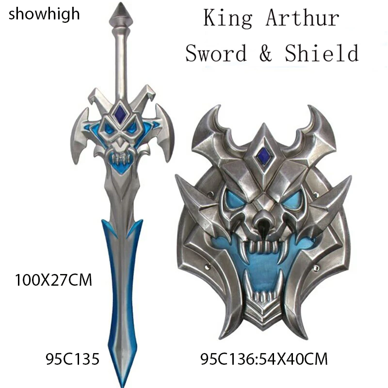 foam king arthur sword and shield 95c135