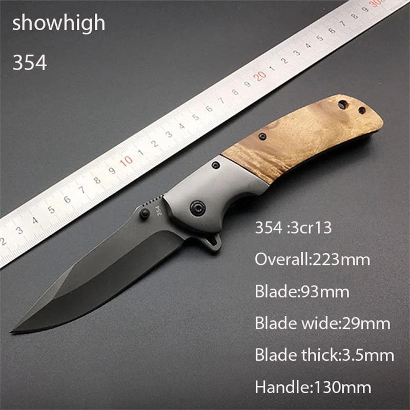 folding knife 354