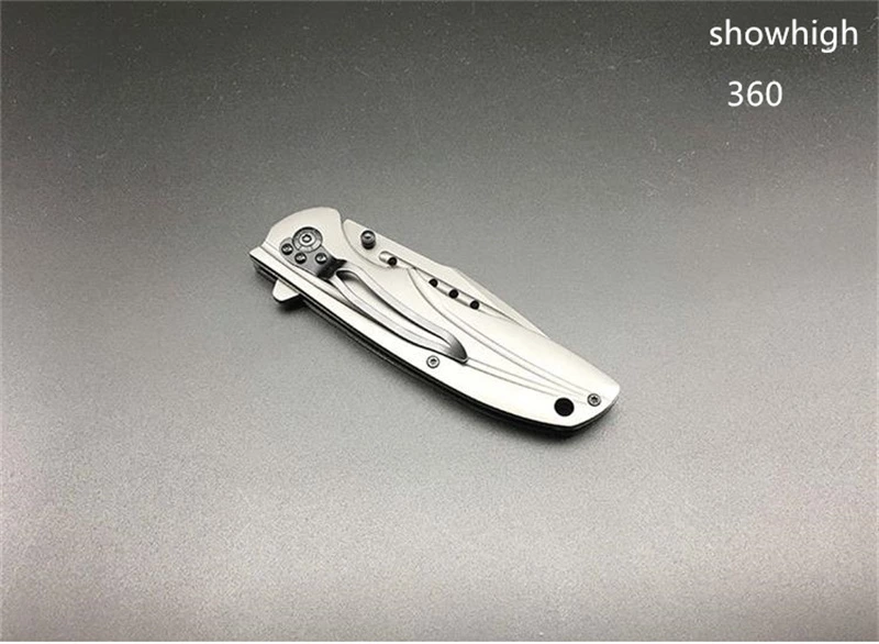 folding knife with metal handle 360