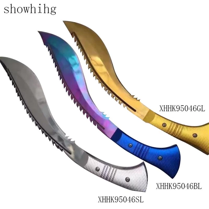 high quality khukuri knife with aluminum handle  95046