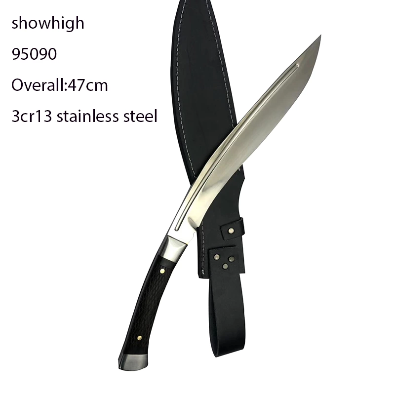 khukuri knife with wood handle 95090