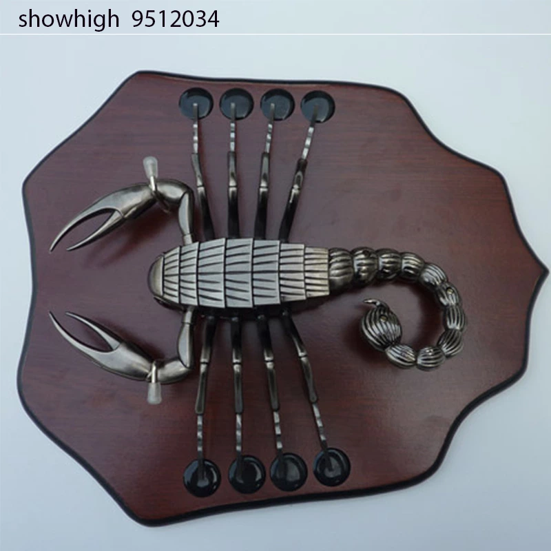 Decorative metal spider 9512034