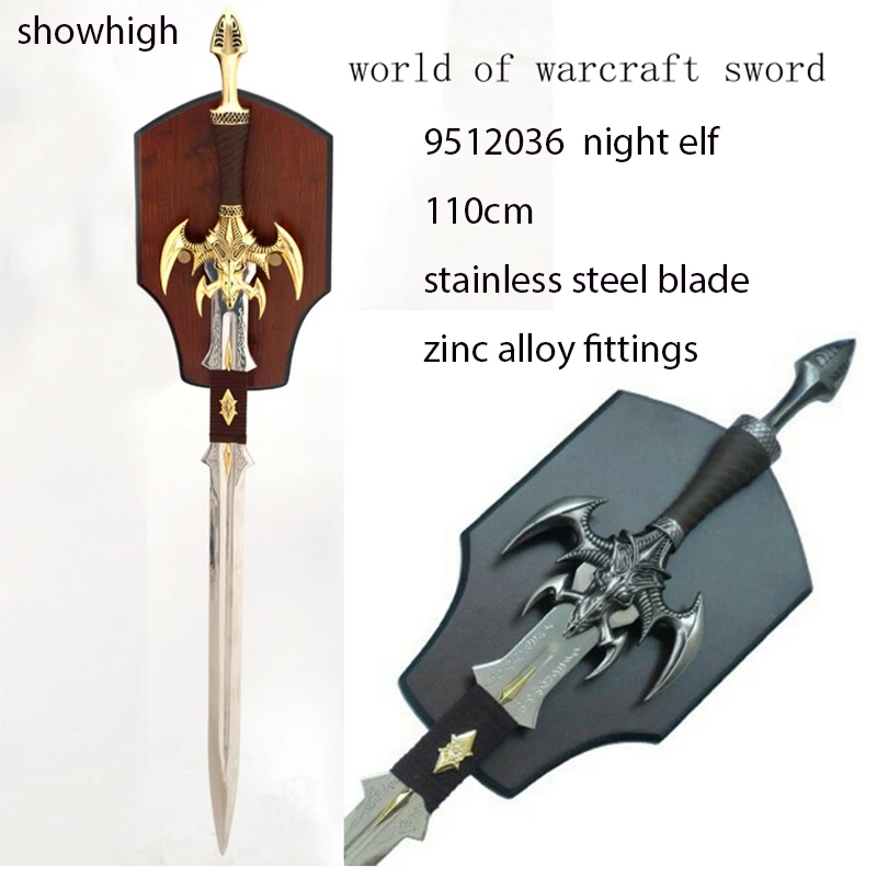 world of warcraft night elf sword 9512036