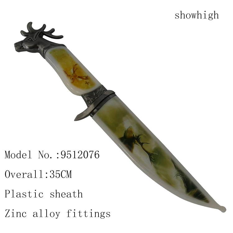 craft deer knife letter opener  9512076