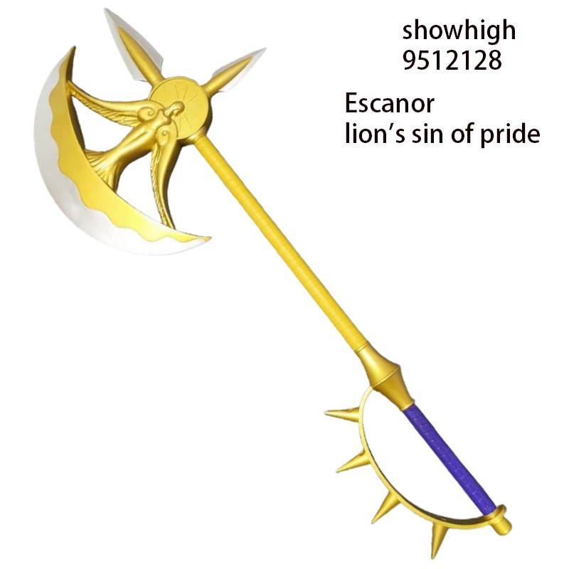 escanor lions  sin of pride metal axe 9512128