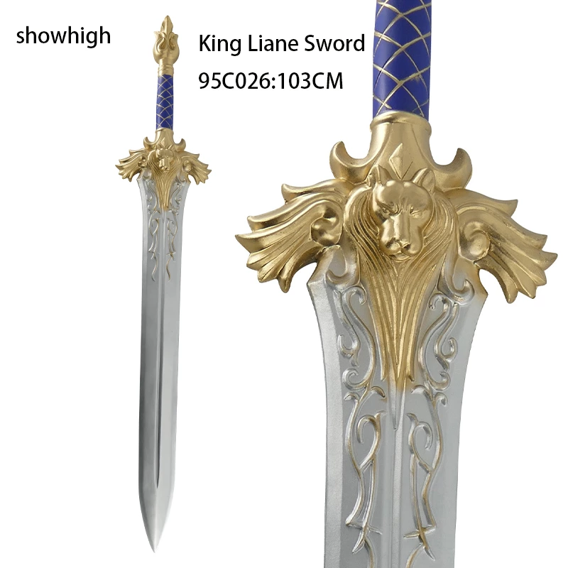 pu foam world of warcraft king liane sword toy  95C026