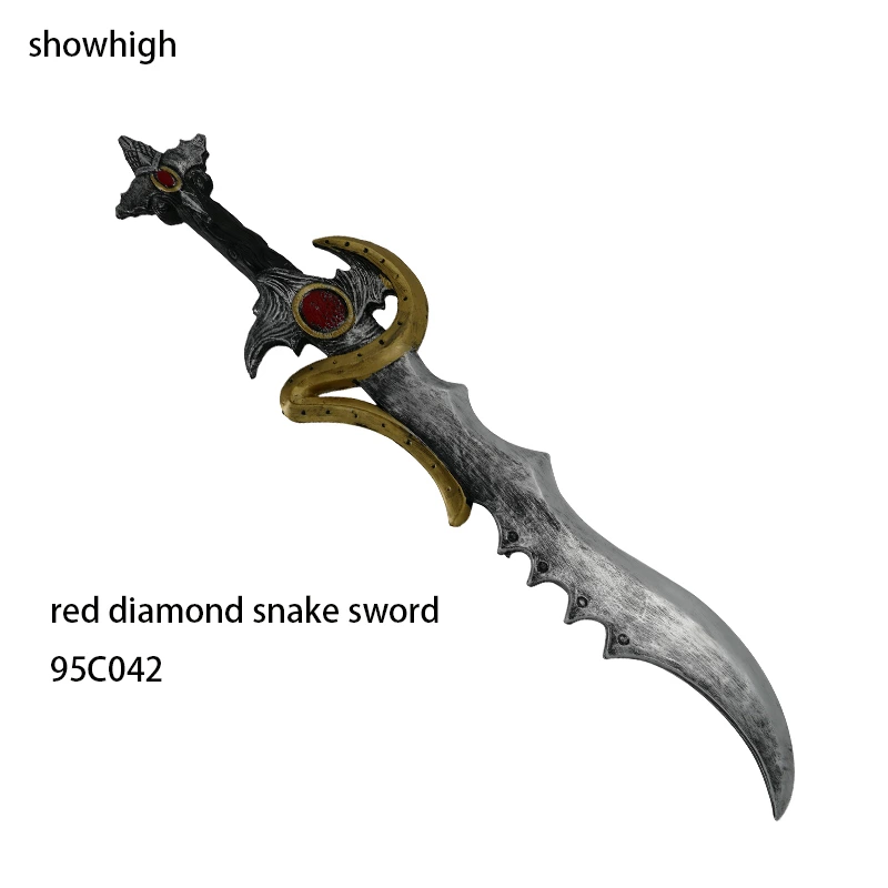 pu foam red diamond snkae sword 95C042