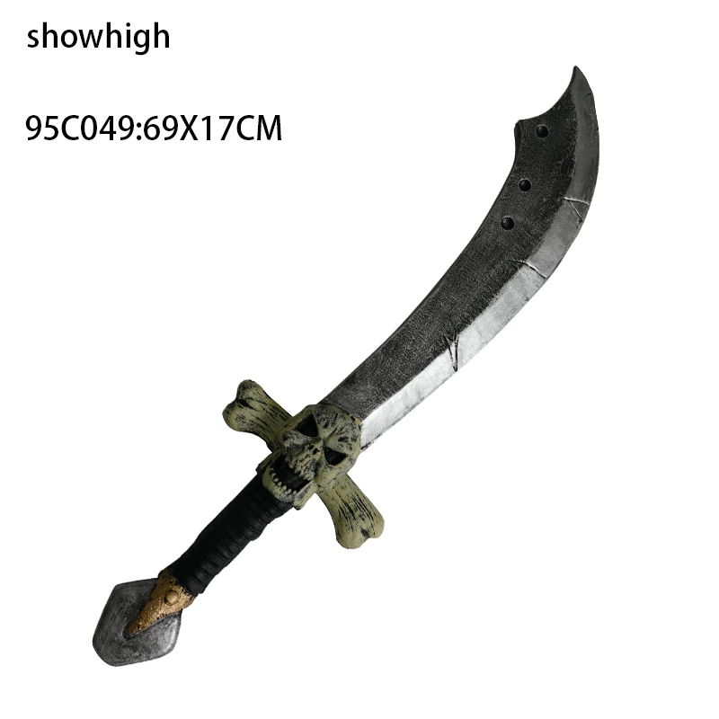 pu foam skull sword toy 95C049