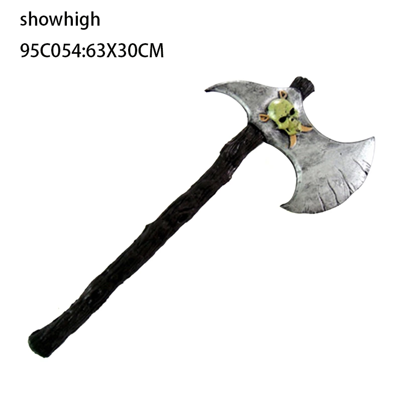 pu foam skull axe 95C054