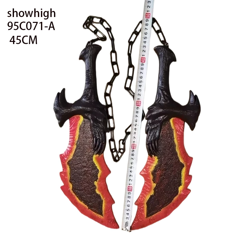 pu foam god of war twin sword toy 95C071A