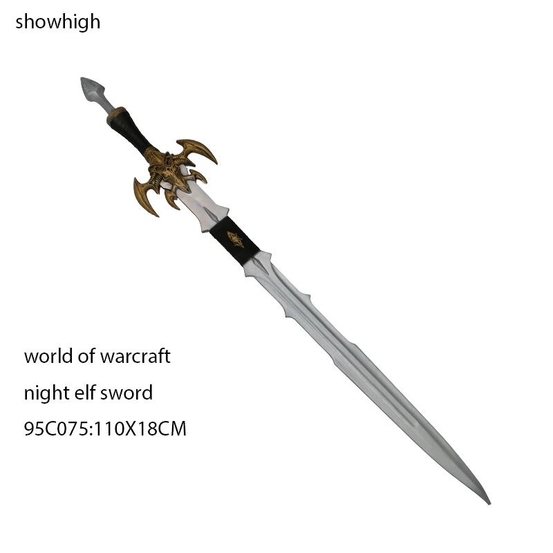 pu foam world of warcraft  night elf sword toy 95C075