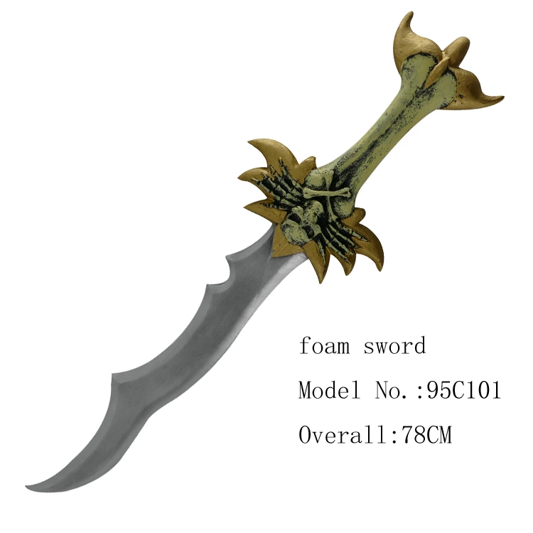 foam skull sword 95c101
