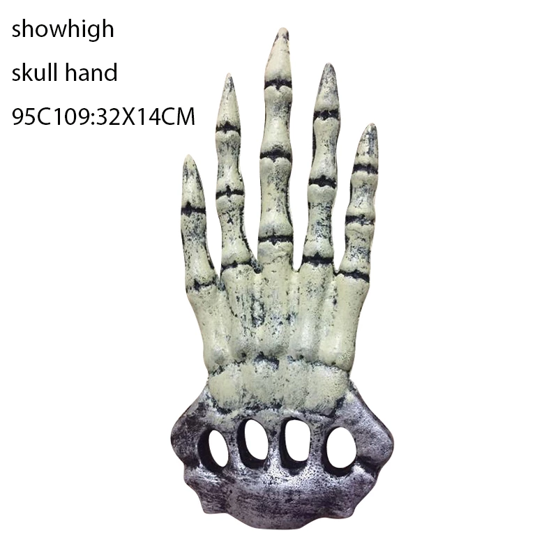 pu foam skull hand 95c109