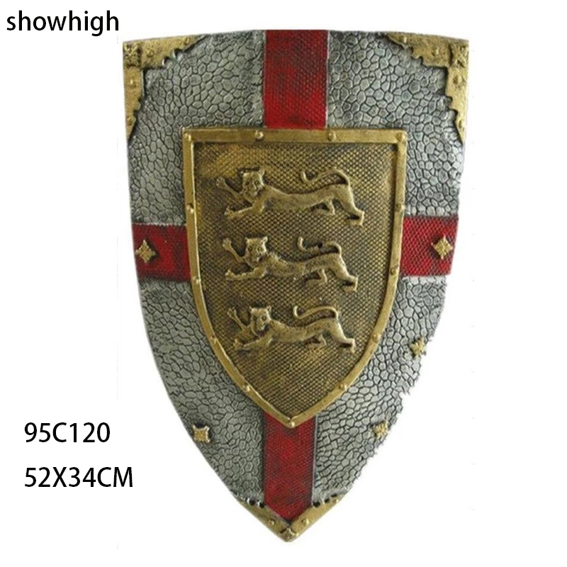 pu foam medieval shield 95c120