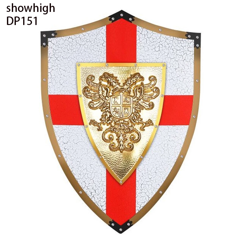 lion wood shield DP146