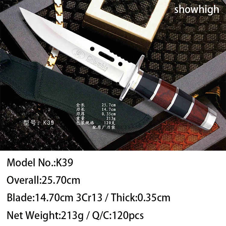 fixed blade Knife  K39