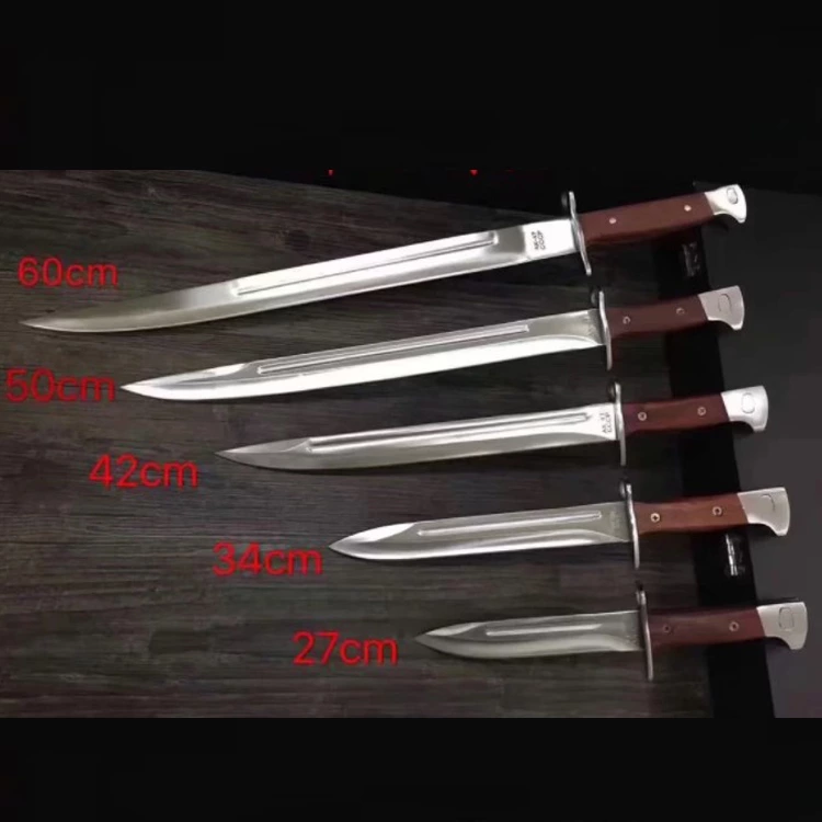 AK knife with wood handle 95031