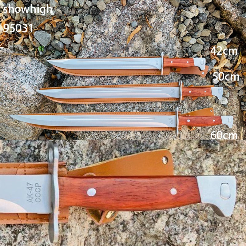 AK knife with wood handle 95031