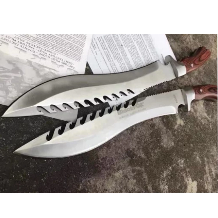 multifunctional knife with wood handle 95037