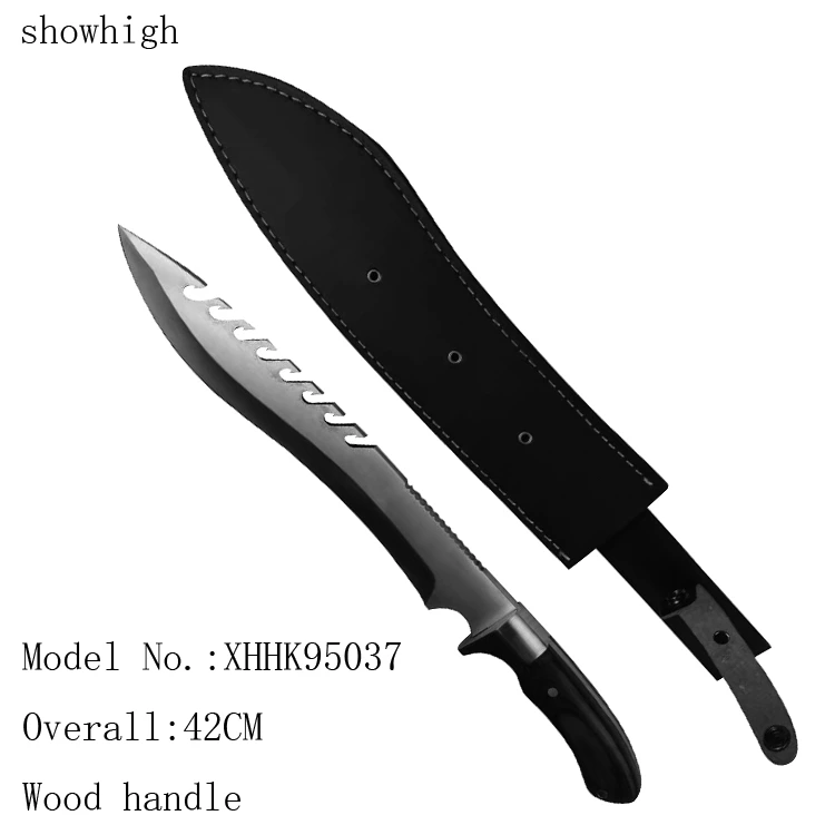 multifunctional knife with wood handle 95037