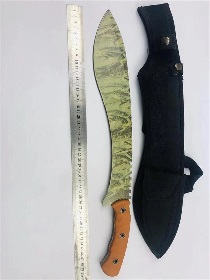 khukuri knife with wood handle 95044
