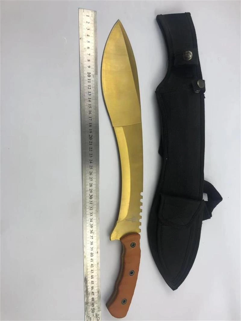 khukuri knife with wood handle 95044