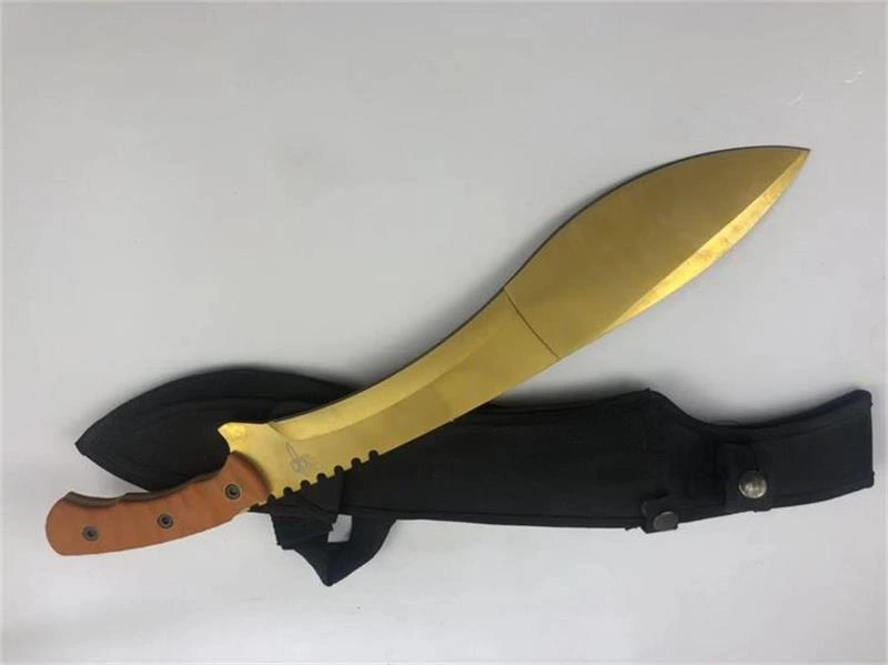 khukuri knife with wood handle 95044