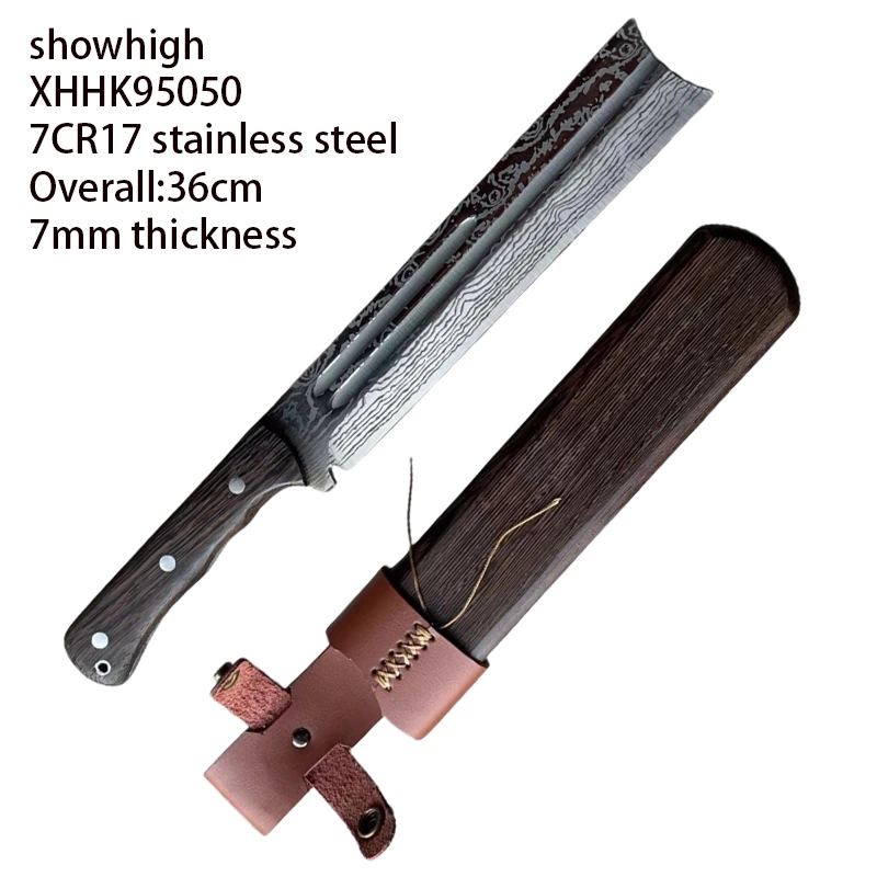 7CR17 stainless steel hacking knife 95050