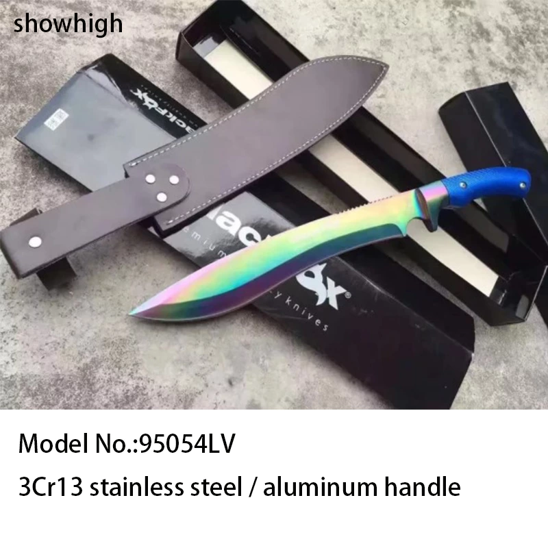 hunting knife with aluminum handle 95054LV