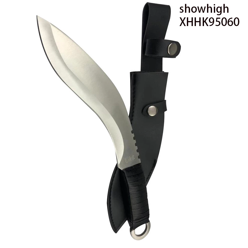 khukuri knife with leather wrapping handle 95058-60