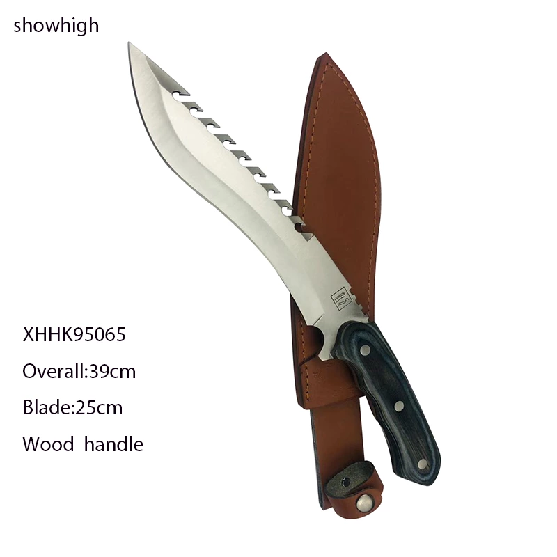 khukuri knifw with wood handle 95065