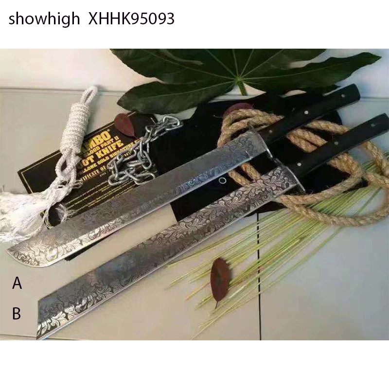stainless steel  knife with wood handle 95093
