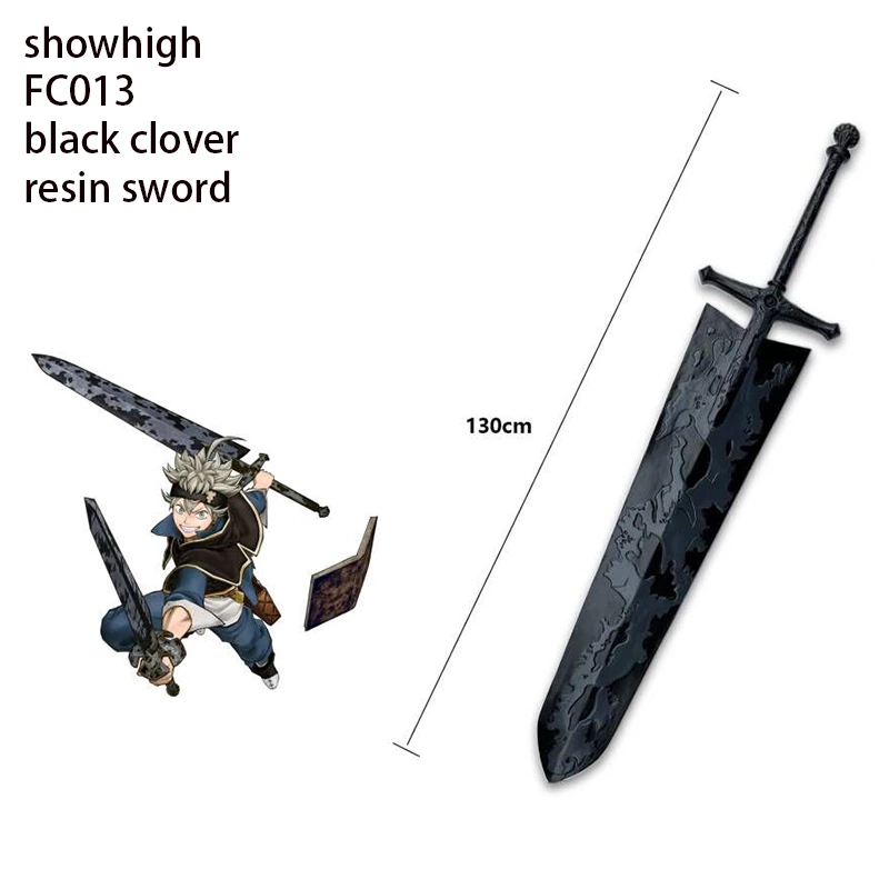 black clover resin sword FC013