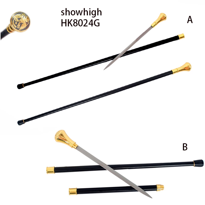 double eagles walking cane sword HK8024