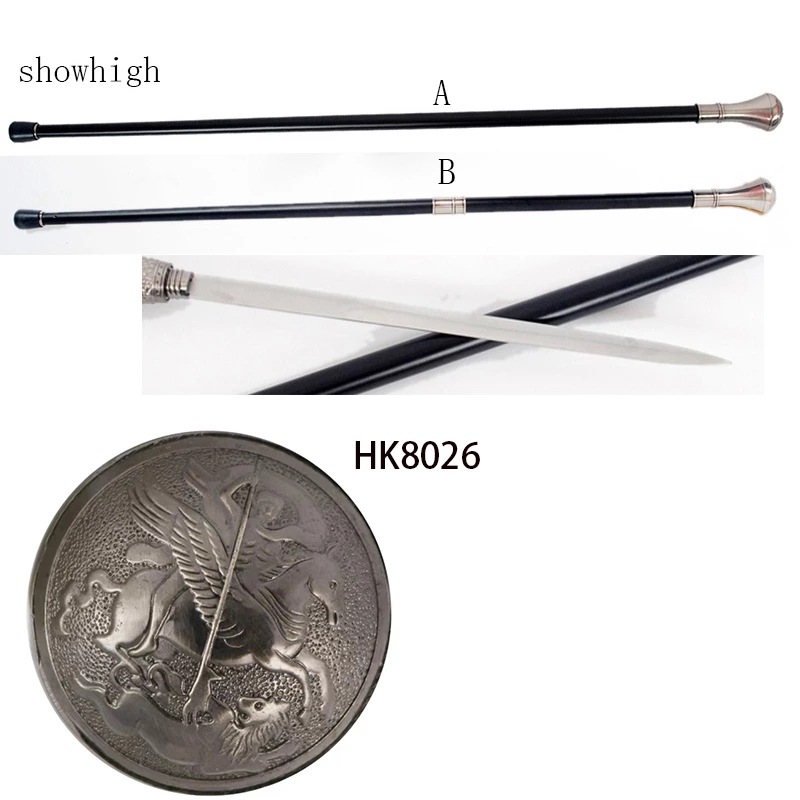 crusader knight walking cane sword HK8026
