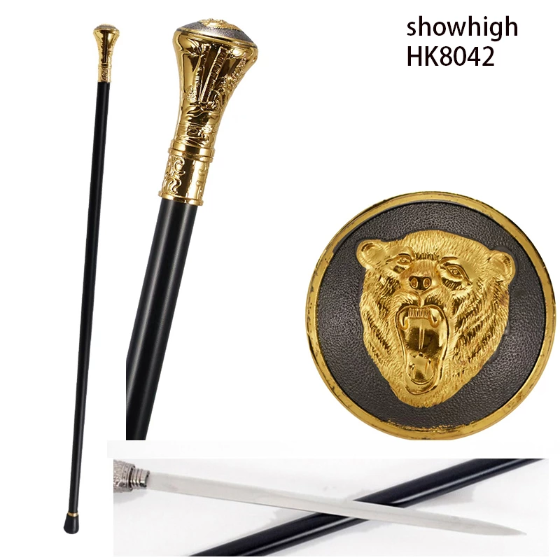 bear walking cane sword HK8042
