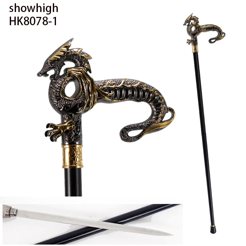 dragon walking cane sword HK8078