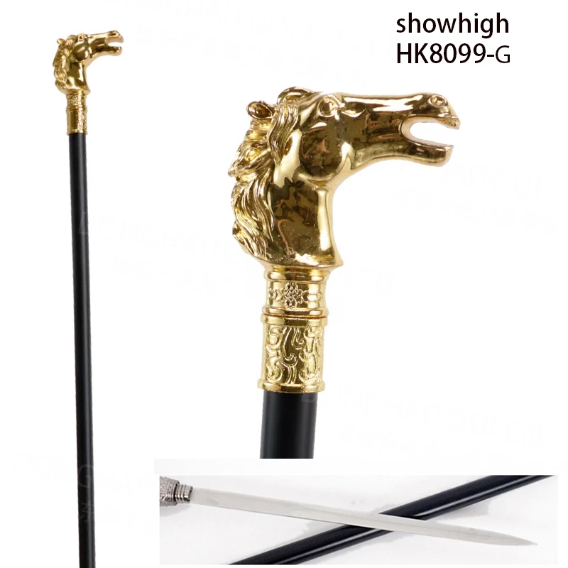 horse walking cane sword HK8099