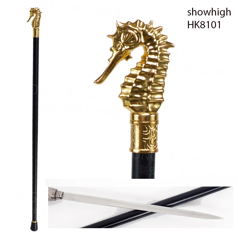 hippo walking cane sword HK8101