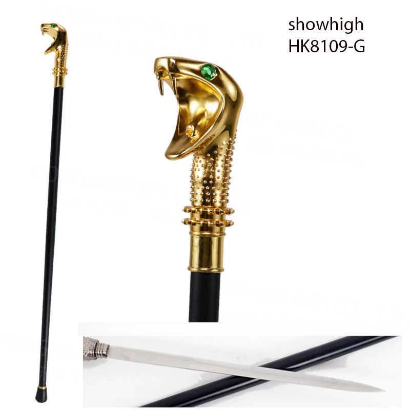 snake walking cane sword HK8109
