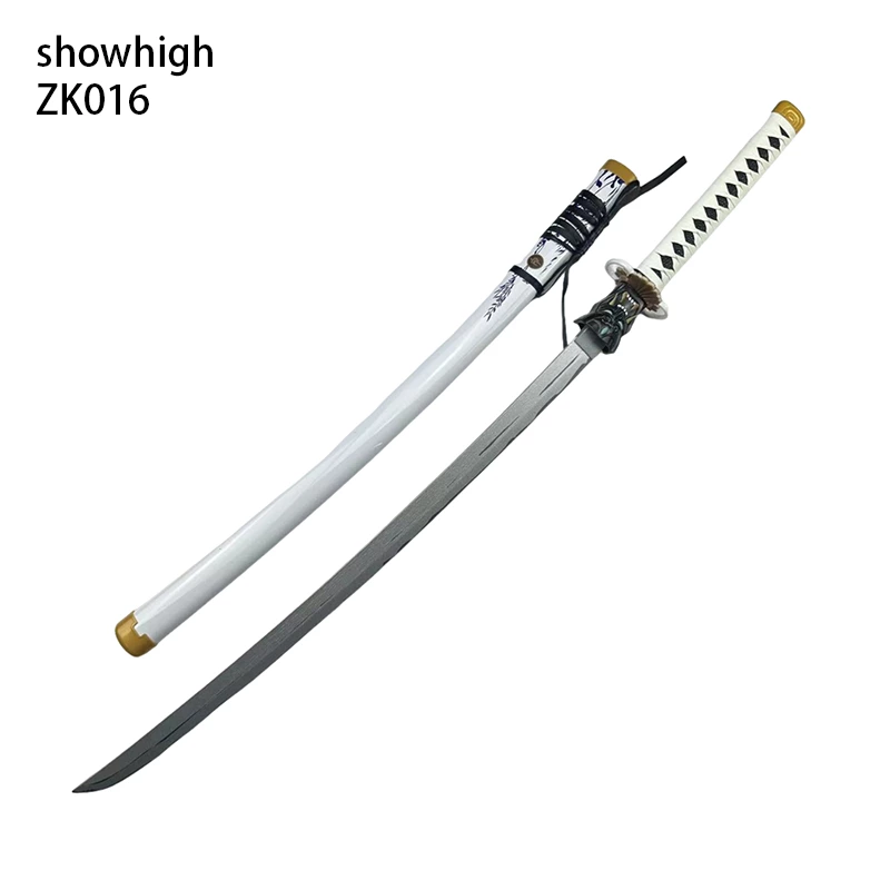 anime cosplay stainless steel flexible nylon LED bamboo katana sword ZK016
