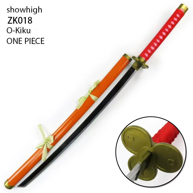 ONE PIECE O-Kiku stainess steel flexible nylon LED bamboo sword ZK018