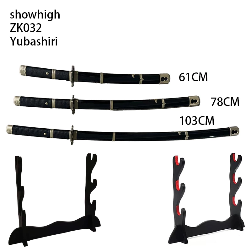 One Piece Roronoa Zoro Yubashiri stainless steel flexible nylon LED bamboo sword